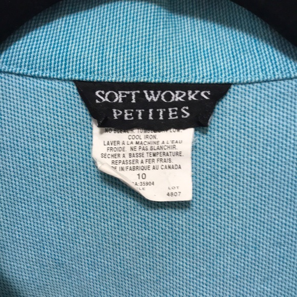 Soft Works Petite Denim Jacket & Skirt - Size 10 - Picture 3 of 15
